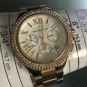 Michael Kors Camille Gold Glitz Women’s Watch MK-5756